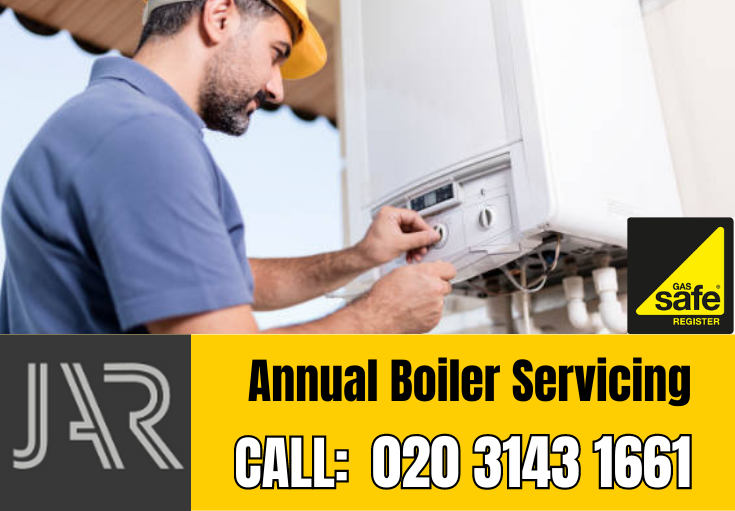 annual boiler servicing North Feltham