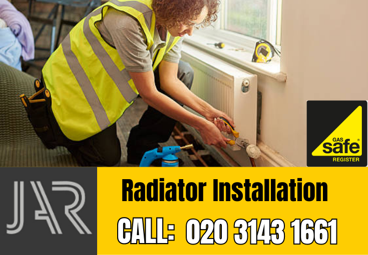 radiator installation North Feltham